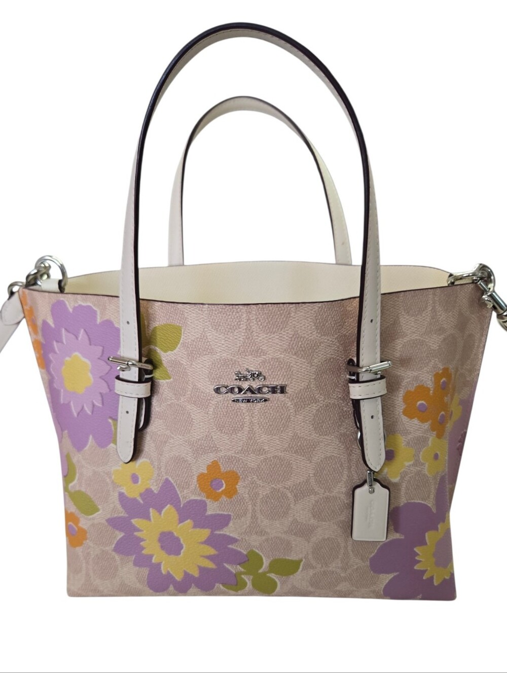 🌸 Authentic Coach Floral Mollie Tote  🌸 - Picture 3 of 11